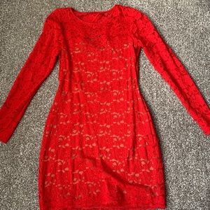 Express Red dress